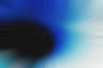 Abstract Blue and Black Radial Burst Background