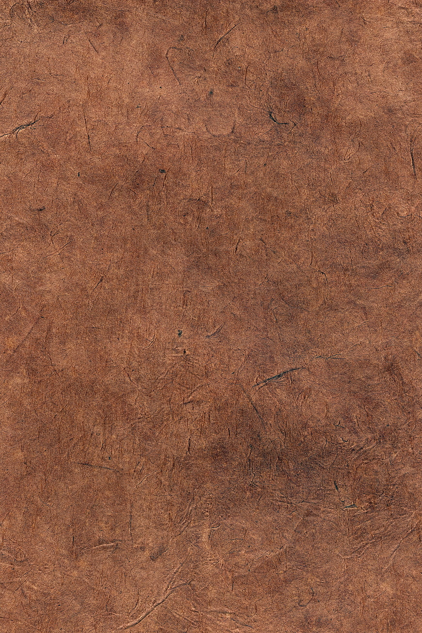 Textured Brown Handmade Paper Background