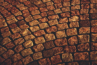 Rustic Cobblestone Texture Pattern