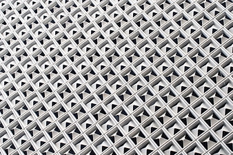 Abstract Geometric White Lattice Pattern Texture