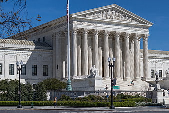 US Supreme Court Building Exterior in Washington DC