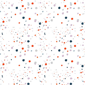 Colorful confetti pattern on white background