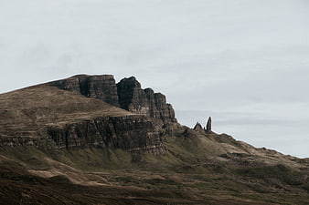 Dramatic Quiraing Landscape on Isle of Skye Scotland