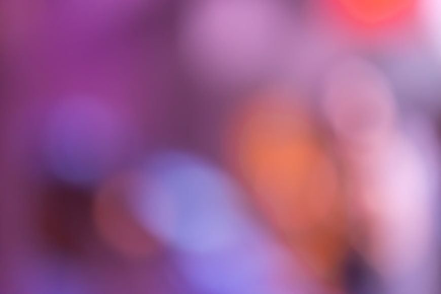 Abstract Pink and Orange Bokeh Light Background