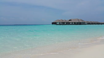 Overwater Bungalows on Turquoise Beach