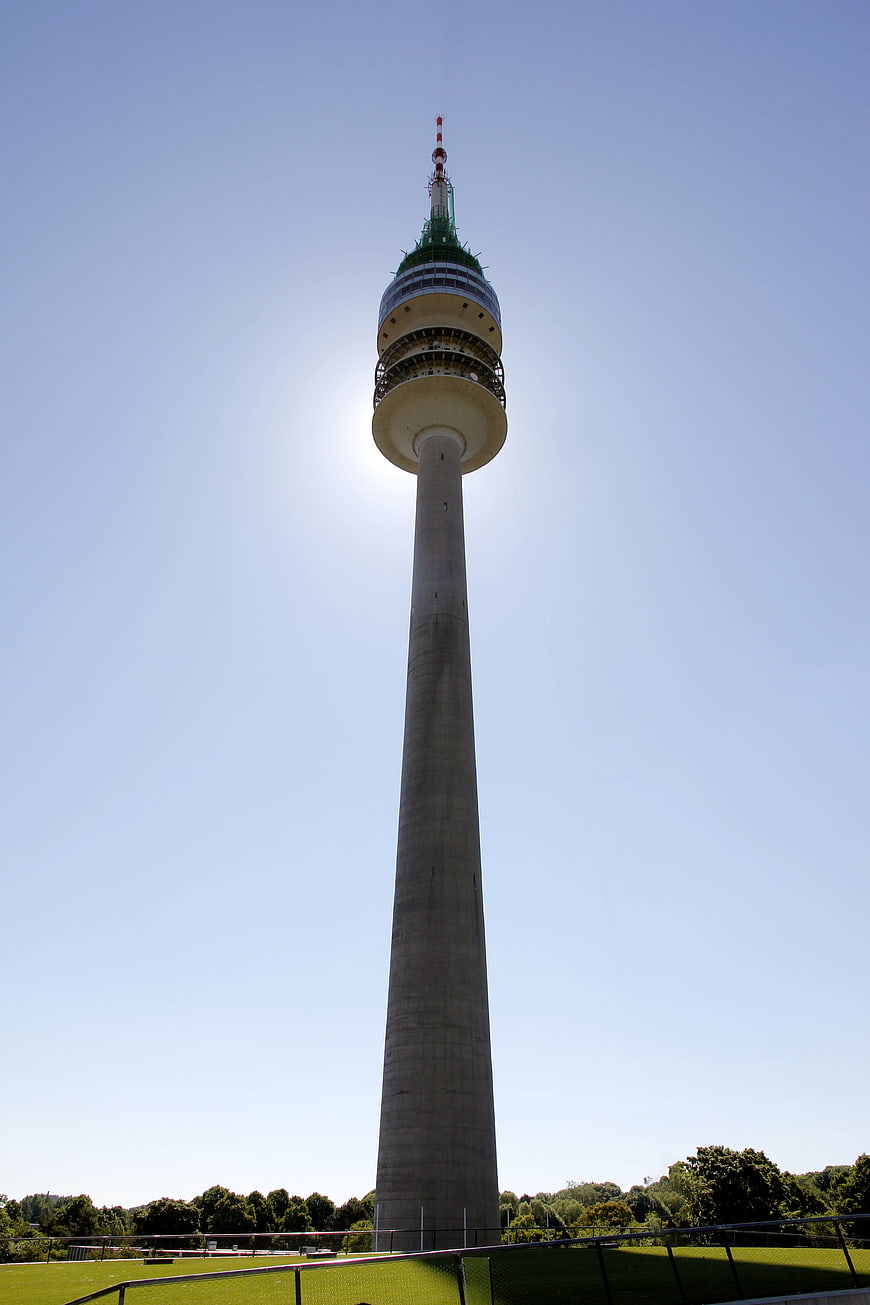 Olympic Tower Munich Germany Architecture Skyline