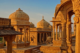 Jaisalmer Fort Architecture at Golden Hour
