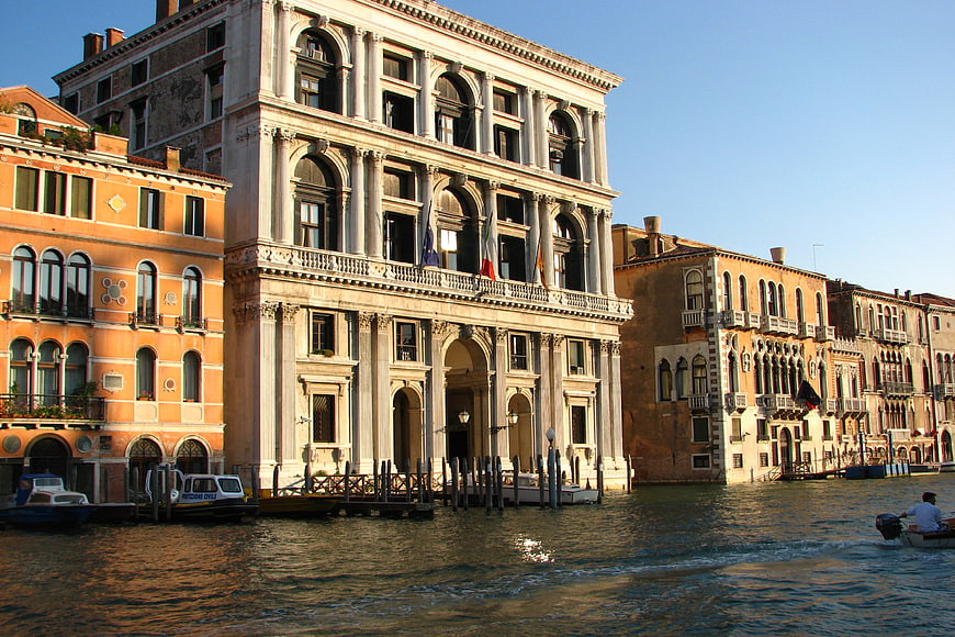 Historic Palaces Along the Grand Canal in Venice