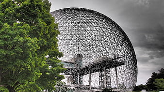 Montreal Biosphere Geodesic Dome Architecture