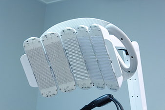 Medical LED Light Therapy Device In Hospital Room