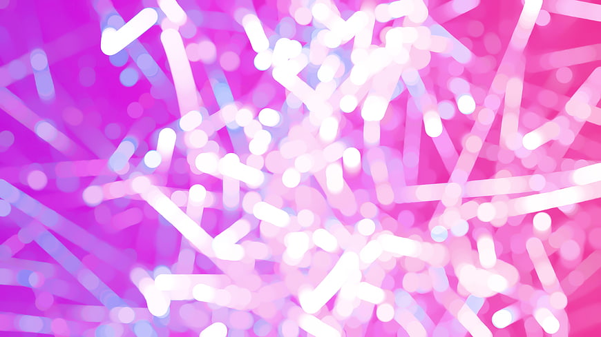 Abstract Pink and Purple Neon Light Bokeh Background