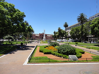 Plaza de Mayo and Casa Rosada in Buenos Aires, Argentina