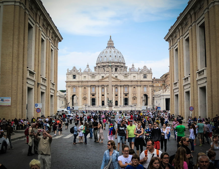 St. Peter's Basilica and Square in Vatican City, Rome