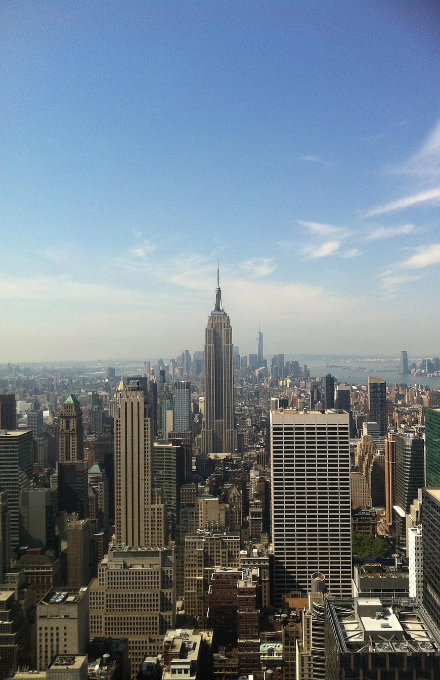 Empire State Building Skyline View New York City