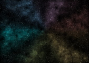 Abstract Cosmic Nebula Background with Stars