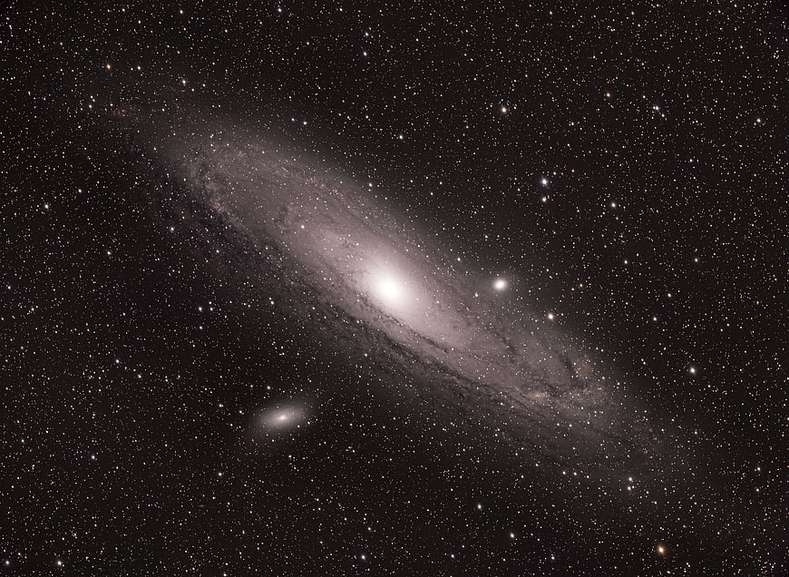 Andromeda Galaxy Astrophotography Deep Space Image