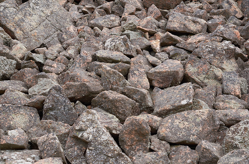 Rough Granite Rocks Texture Background
