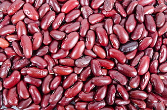 Close-up of raw red kidney beans texture background