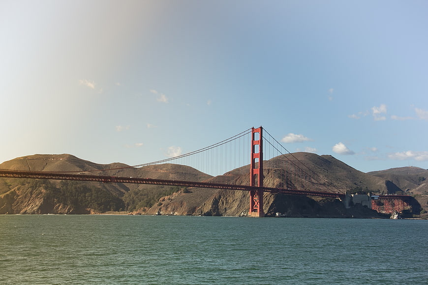 Golden Gate Bridge San Francisco Bay Landscape