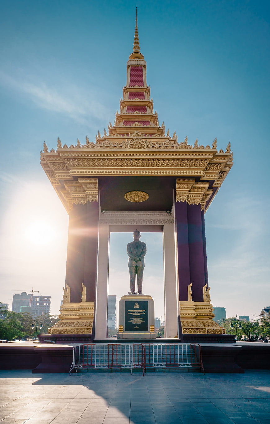 Independence Monument in Phnom Penh, Cambodia