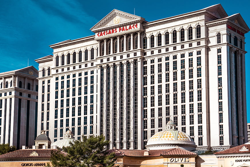 Caesars Palace Las Vegas Exterior Architecture