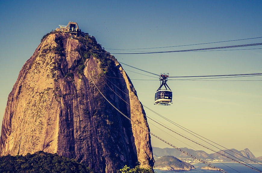 Sugarloaf Mountain Cable Car in Rio de Janeiro