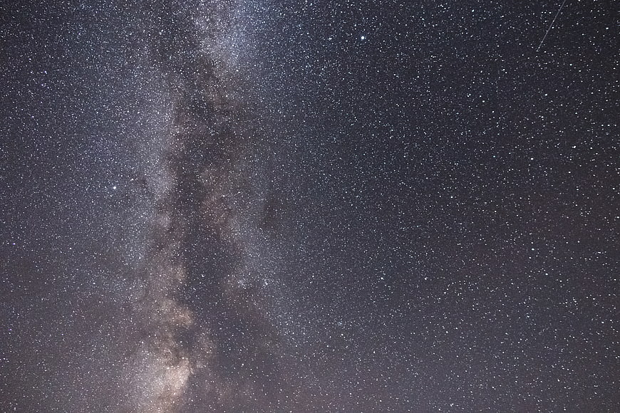 Milky Way Galaxy Night Sky with Stars
