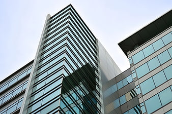 Modern Glass Office Building Exterior Architecture
