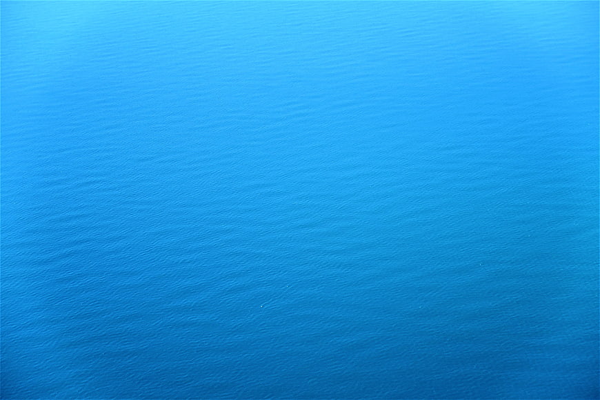 Calm Blue Sea Water Surface Texture Background