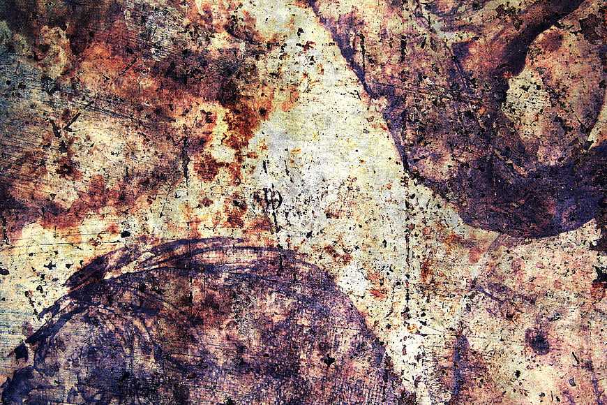 Abstract Rusty Metal Texture Background