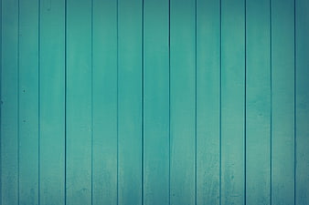Turquoise painted wooden plank wall texture background