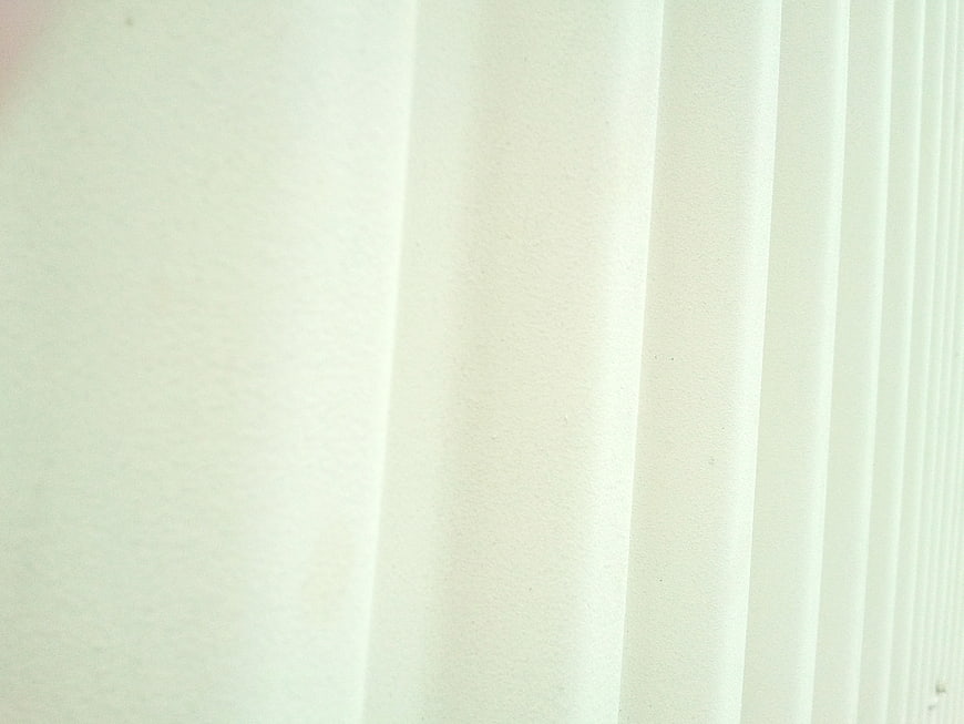 Abstract White Corrugated Texture Background
