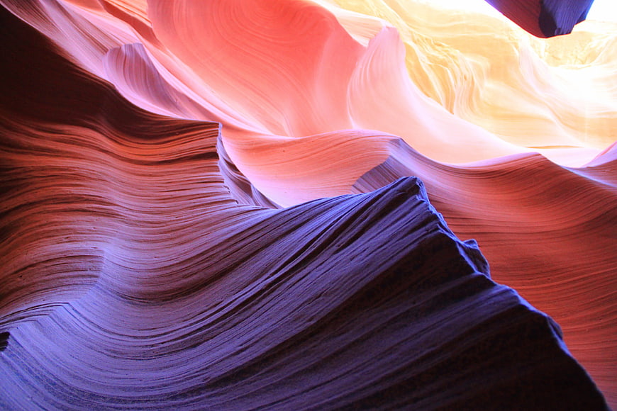 Antelope Canyon Slot Canyon Sandstone Rock Formation