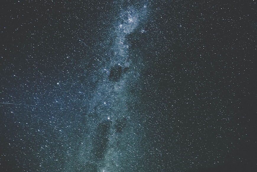 Milky Way Galaxy Night Sky with Stars