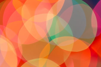 Abstract Colorful Bokeh Lights Background