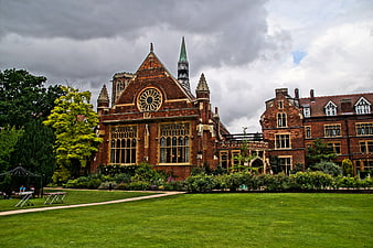 Hammerton College Cambridge UK Historic Red Brick Architecture