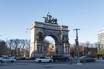 Grand Army Plaza Arch in Brooklyn, New York City