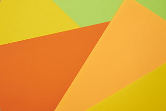 Abstract Geometric Background with Colorful Paper Shapes