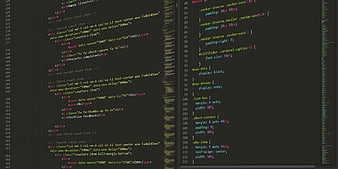 Computer Screen Displaying HTML and CSS Code
