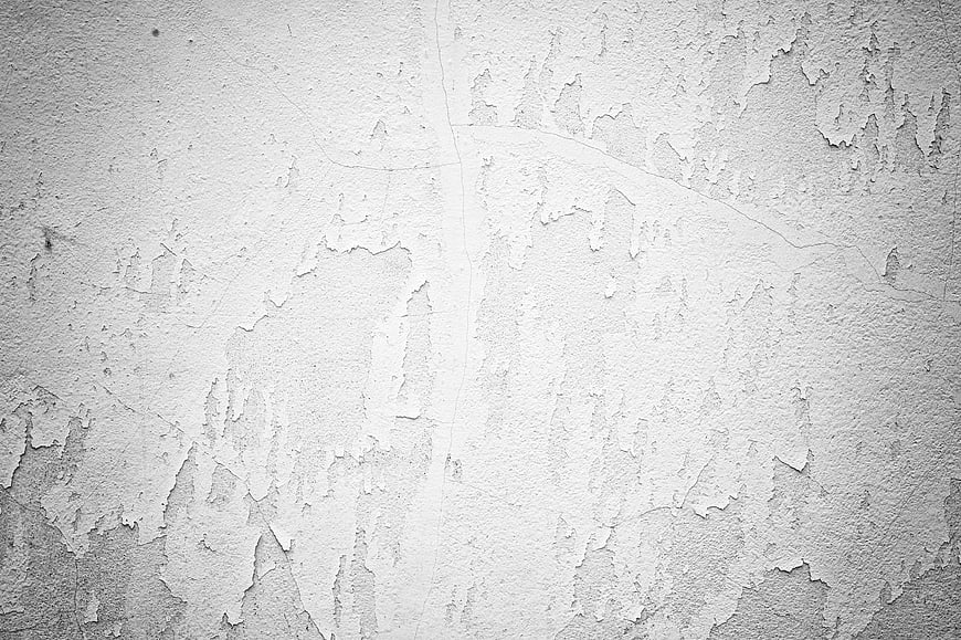 Weathered White Concrete Wall Texture Background