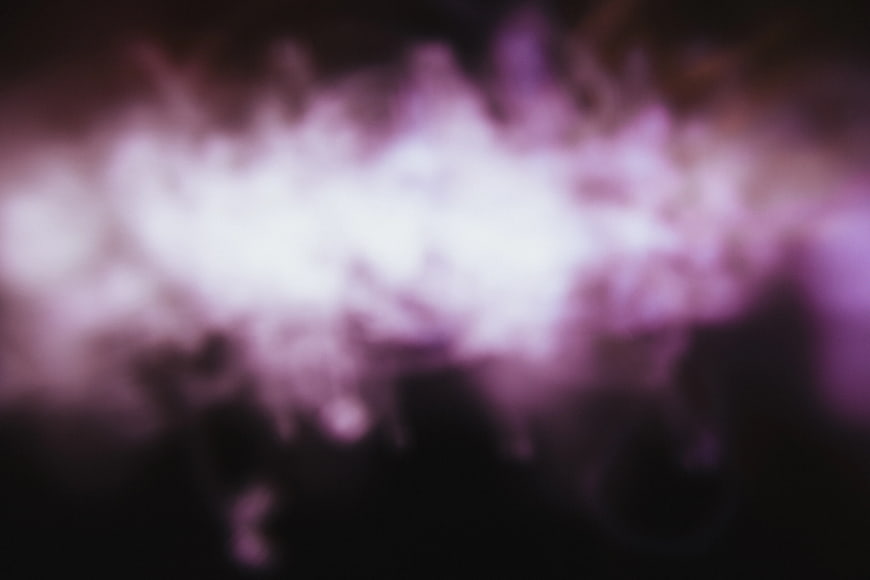 Abstract Hazy Purple Smoke Background