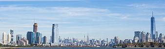 New York City and Jersey City Skyline Panorama