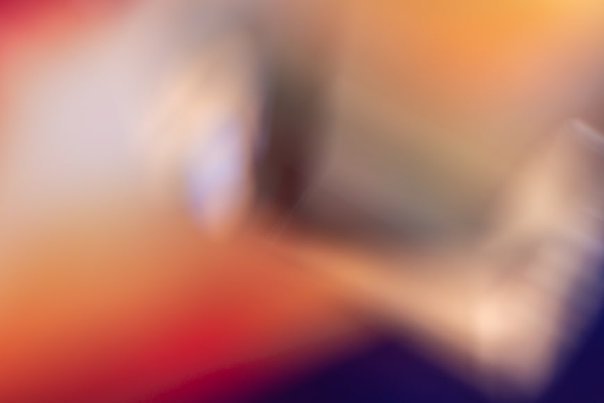 Abstract Blurred Background with Vibrant Red and Blue Light Gradients