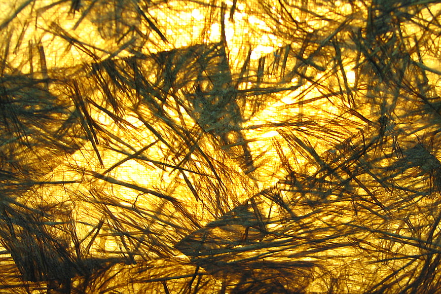 Abstract yellow particle board texture background
