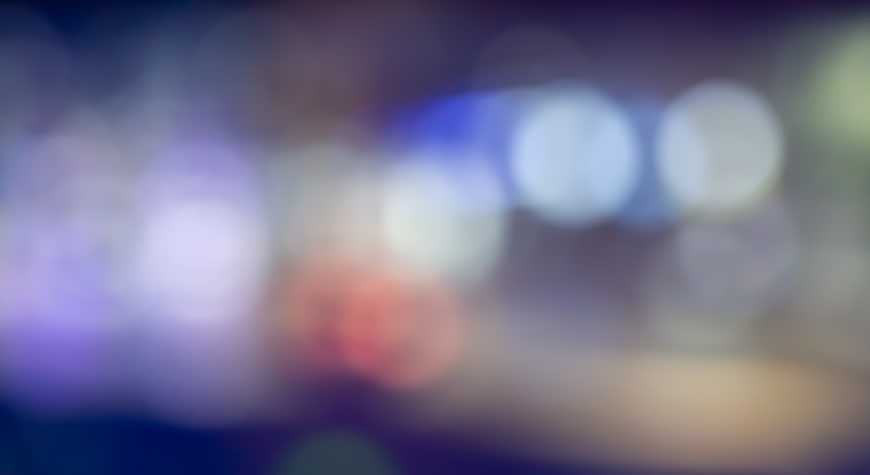 Abstract Bokeh Lights Background with Colorful Glowing Circles
