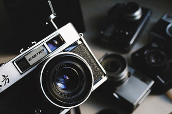Vintage Eastar Film Camera with Detached Lens