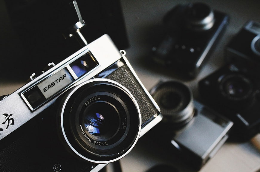 Vintage Eastar Film Camera with Detached Lens