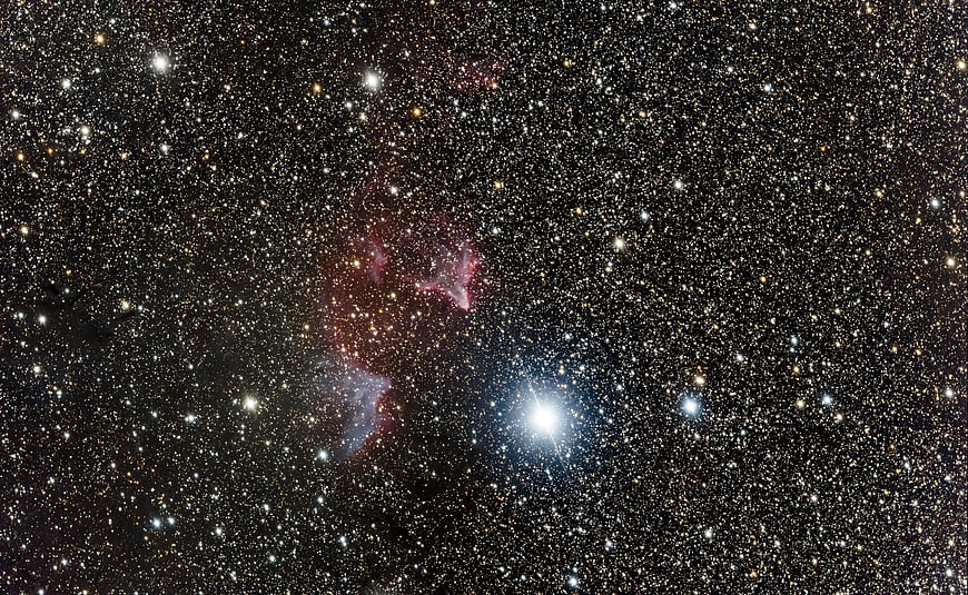 Deep Space Star Cluster and Nebula Astrophotography