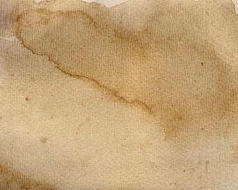 Vintage Brown Paper Texture with Coffee Stain Background