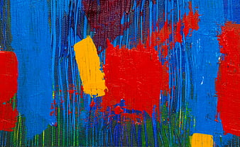 Abstract colorful paint texture on canvas background